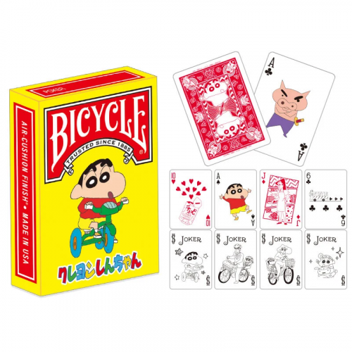 BICYCLE CRAYON SHIN-CHAN PLAYING CARDS