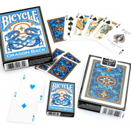 BICYCLE DRAGON BLUE