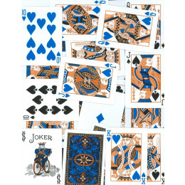 BICYCLE DRAGON BLUE