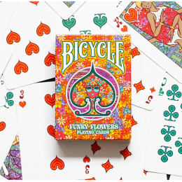 BICYCLE FUNKY FLOWERS