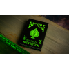 BICYCLE NEON RIDER BACK GREEN-GLO DECK PLAYING CARDS