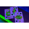 BICYCLE NEON RIDER BACK GREEN-GLO DECK PLAYING CARDS