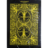 BICYCLE NEON RIDER BACK YELLOW STARBURST DECK PLAYING CARDS