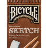 BICYCLE SKETCH (GILDED) PLAYING CARDS