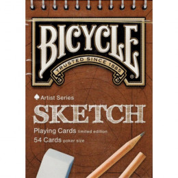 BICYCLE SKETCH (GILDED) PLAYING CARDS