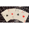BICYCLE SPIDER GREEN GILDED PLAYING CARDS