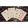 BICYCLE SPIDER GREEN GILDED PLAYING CARDS