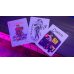 BICYCLE STAR-FIRE PINK NEON PLAYING CARDS
