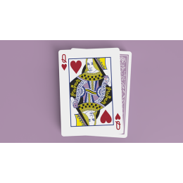 BLACK ROSES LAVENDER PLAYING CARDS (крапленые)