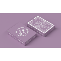 BLACK ROSES LAVENDER PLAYING CARDS (крапленые)