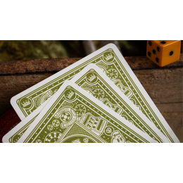 CHANCERS V3 GREEN PLAYING CARDS BY GOOD PALS (крапленые)