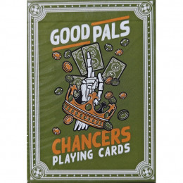 CHANCERS V3 GREEN PLAYING CARDS BY GOOD PALS (крапленые)