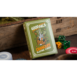 CHANCERS V3 GREEN PLAYING CARDS BY GOOD PALS (крапленые)