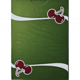 CHERRY CASINO (SAHARA GREEN) PLAYING CARDS