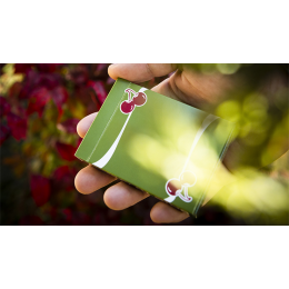 CHERRY CASINO (SAHARA GREEN) PLAYING CARDS