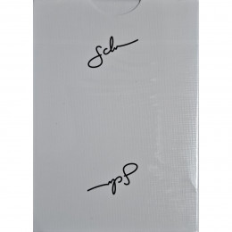 DANIEL SCHNEIDER WHITE EDITION PLAYING CARDS