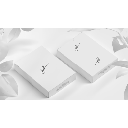 DANIEL SCHNEIDER WHITE EDITION PLAYING CARDS