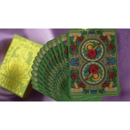 ENEIDA: LOVE (GREEN) PLAYING CARDS