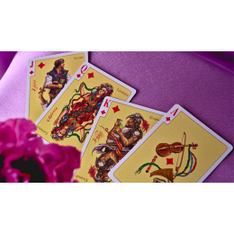 ENEIDA: LOVE (GREEN) PLAYING CARDS
