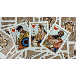 FOUR CONTINENTS COPPER PLAYING CARDS
