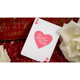 GOOD PALS VALENTINE'S PINK PLAYING CARDS