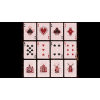 GRAND TULIP RED GILDED PLAYING CARDS