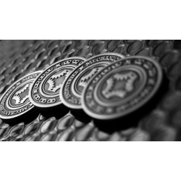 HALF DOLLAR GRINDER COIN BY MECHANIC INDUSTRIES