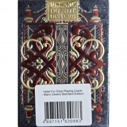 HOTEL FUR ELISE MANO DESTRA STANDARD EDITION PLAYING CARDS BY ROOM ONE