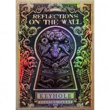 KEYHOLE REFLECTIONS ON THE WALL PLAYING CARDS BY TCC