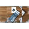 LEAVES WINTER BLUE PLAYING CARDS