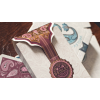 MARKED PAISLEY TON SUR TON POUDRE ROUGE PLAYING CARDS