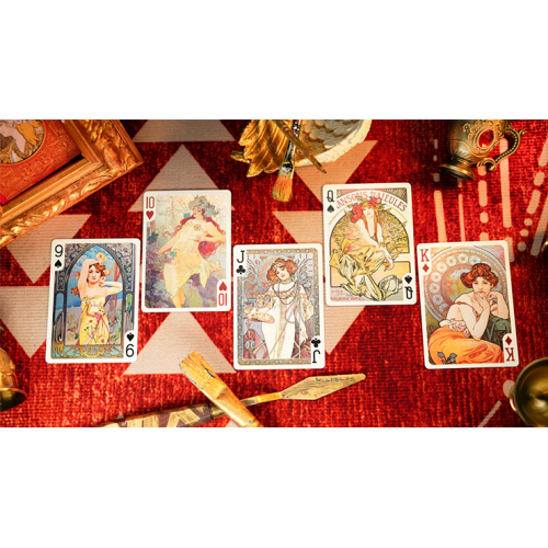 MUCHA PLAYING CARDS BY 52 MUSEE