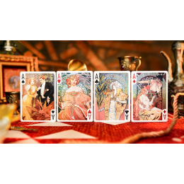 MUCHA PLAYING CARDS BY 52 MUSEE