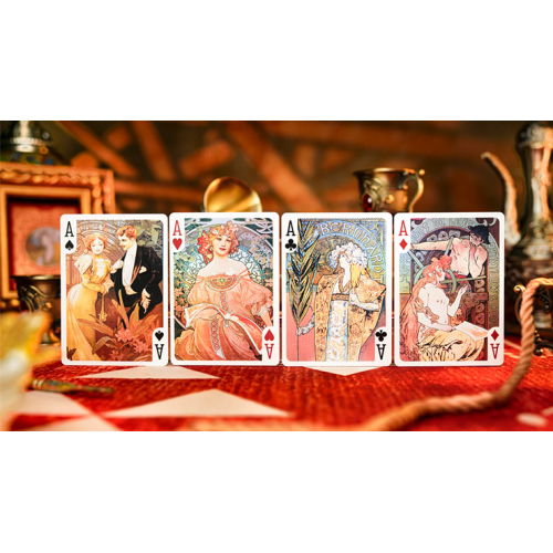 MUCHA PLAYING CARDS BY 52 MUSEE