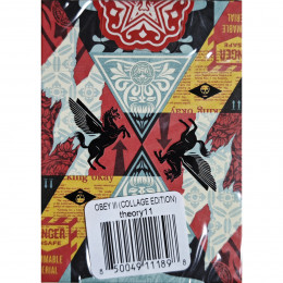 OBEY COLLAGE EDITION PLAYING CARDS BY THEORY11
