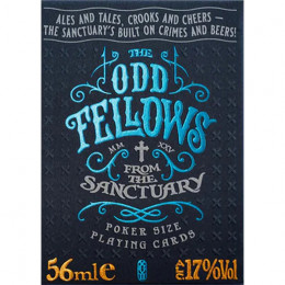 ODD FELLOW BROTHER MCPINT PLAYING CARDS BY STOCKHOLM17