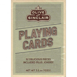 OLIVE AND SINCLAIR PLAYING CARDS