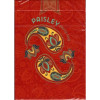 PAISLEY POKER RED