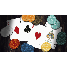 PAISLEY POKER RED