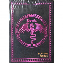 PINK LORDZ (FOIL) PLAYING CARDS от DE'VO
