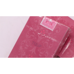 PINK TULIP PLAYING CARDS