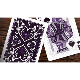 PURPLE TULIP PLAYING CARDS