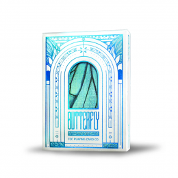 PRISM BLUE MORPHO PLAYING CARDS BY TCC FASHION