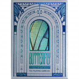 PRISM BLUE MORPHO PLAYING CARDS BY TCC FASHION