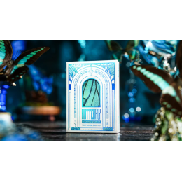 PRISM BLUE MORPHO PLAYING CARDS BY TCC FASHION