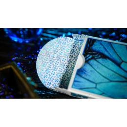 PRISM BLUE MORPHO PLAYING CARDS BY TCC FASHION