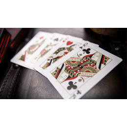REGALIA RED PLAYING CARDS BY SHIN LIM