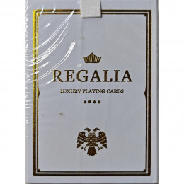 REGALIA WHITE PLAYING CARDS BY SHIN LIM