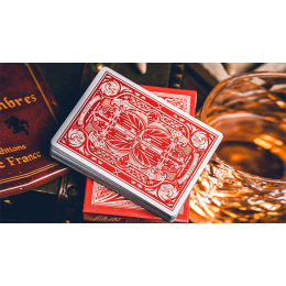 SANCTUARY RED PLAYING CARDS