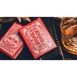 SANCTUARY RED PLAYING CARDS